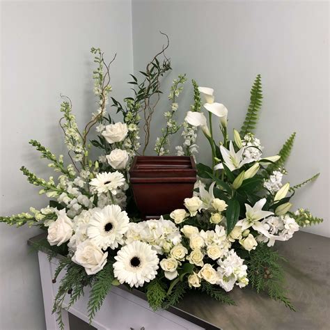 Margrethe Karlsen Funeral Urn Flower Arrangements Flower Shop