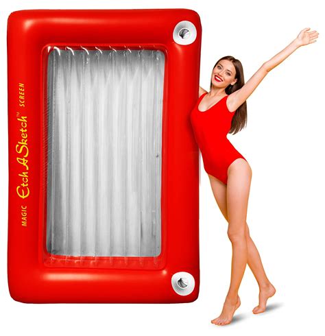 Buy Mighty Mojo Etch A Sketch Inflatable Pool Float Giant Raft For