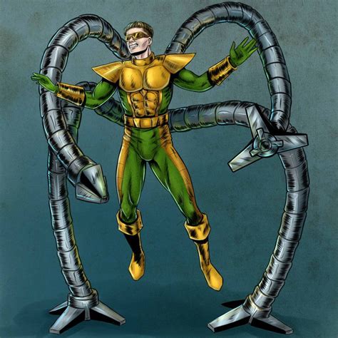Doctor Octopus By Salamandra88 On Deviantart Marvel Villains Marvel