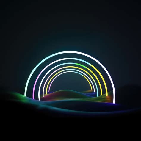 Neon Rainbow Art 2024 4k 3840×2160 4k Wallpapers 40000 Ipad