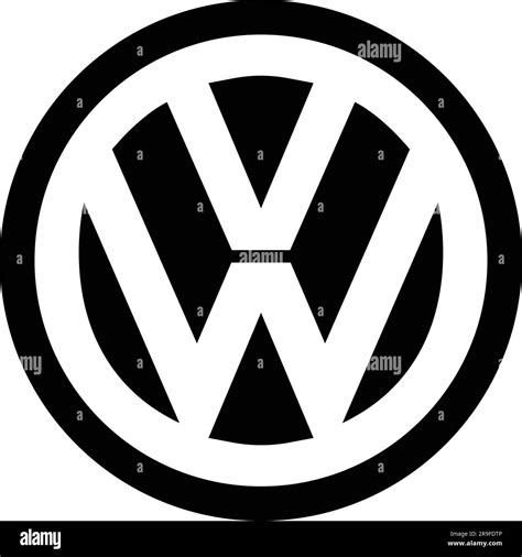 Volkswagen Car Logo Stock Vector Images Alamy