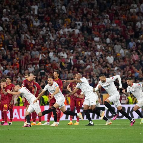 el sevilla alcanza su séptima europa league gana en penales a la roma de mourinho agp deportes