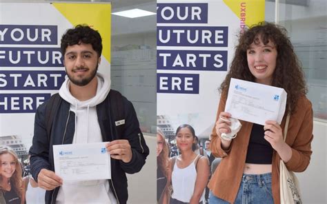 Students At Uxbridge College Celebrate Top A Level Results After