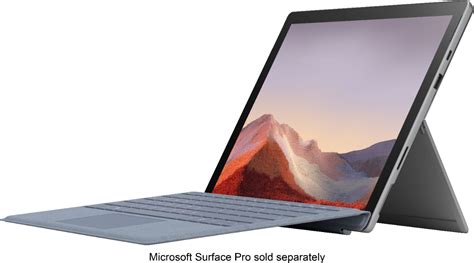Best Buy Microsoft Surface Pro Signature Type Cover Platinum Ffp 00141