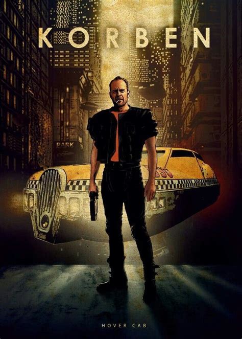 Korben Dallas The Fifth Element Cars Movie Movie Posters Design