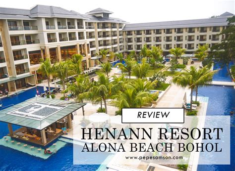Hopetaft Henann Resort Alona Beach Bohol Philippines