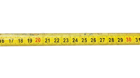 Tape Measure Isolated On White Stock Image Colourbox