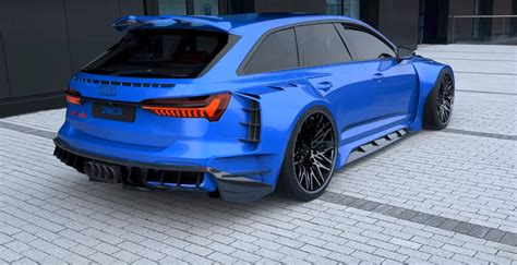 Insane Audi Rs Widebody Rendering Looks Real Has Four Ring