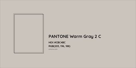 About Pantone Warm Gray 2 C Color Color Codes Similar Colors And