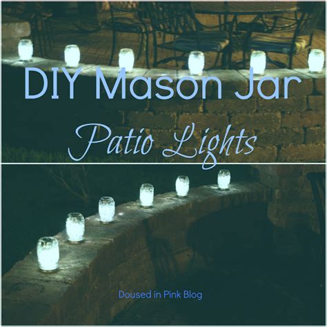 Diy Mason Jar Patio Lights Mason Jar Diy Outdoor Diy Projects Diy