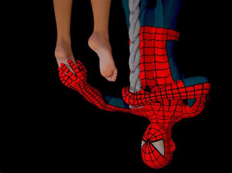 Spider Man Tickling By Threedimaxofmymind On Deviantart