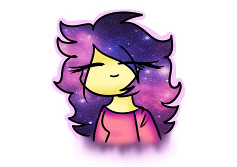 Galaxy Hair Doodle By Charcoaling On Deviantart