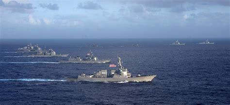 Us Navy Jmsdf To Conduct Warfare Training During Multi Sail