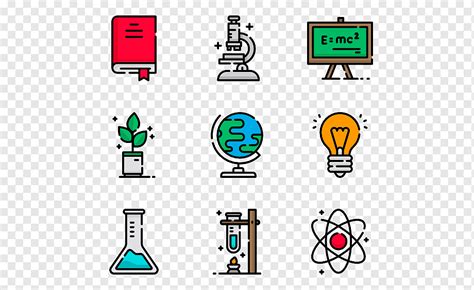 Iconos De Computacion Ciencia Cientifico Ciencia Texto Logo