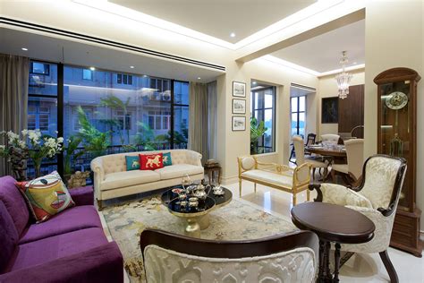 Comtemporary Style Interior Design Of An Apartment In Mumbai