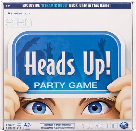 Heads Up Party Board Game Edition May Vary