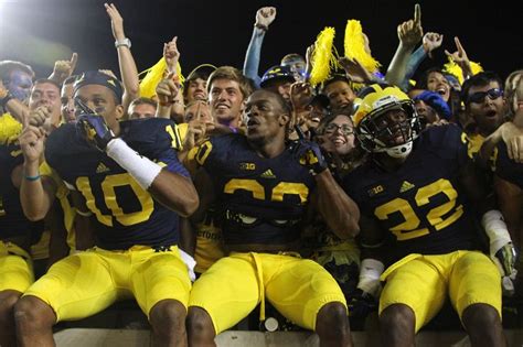 Michigan Football Is Ready To Celebrate This Fall Michigan