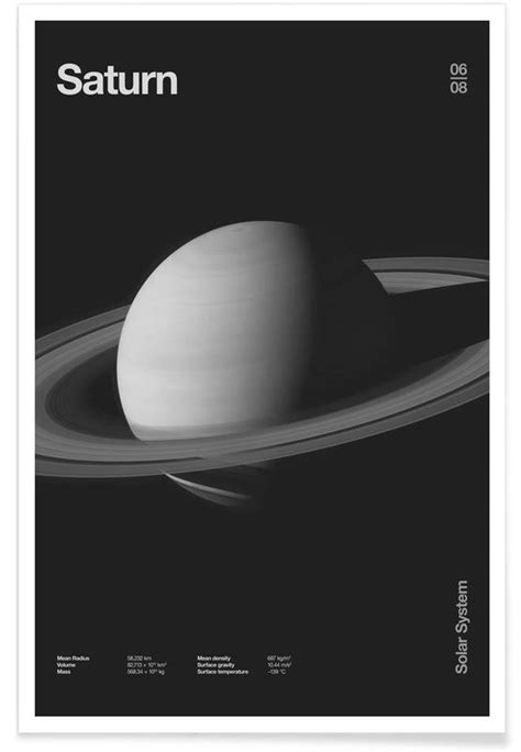 Saturn Póster Juniqe