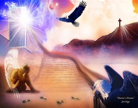 Heavens Dreams By Jennifer Page In 2021 Prophetic Art Vision Art Heaven