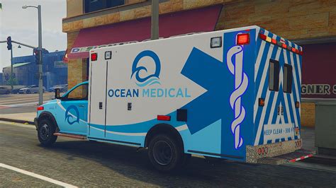 Ocean Medical Center Liveries For Ambulance Gta5