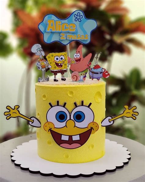 15 Cool And Quirky Spongebob Cake Ideas And Designs