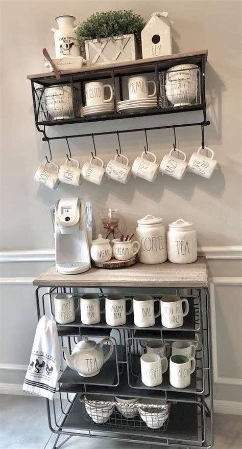 60 Suprising Mini Coffee Bar Ideas For Your Home With Images Coffee