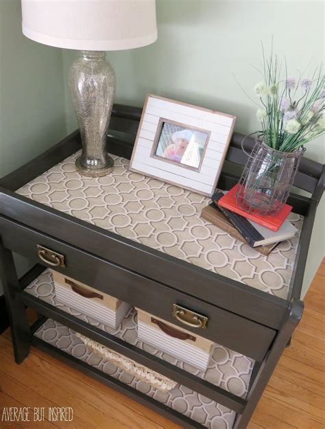 Upcycled Changing Table To Console Table Changing Table Repurpose