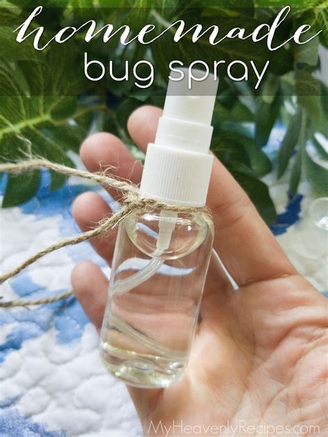 What can i spray on my. How to Make Homemade Bug Spray - My Heavenly Recipes