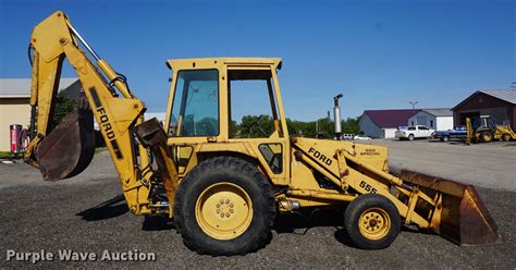 Ford 555 Special Backhoe In Randolph Ks Item Dd7811 Sold Purple Wave