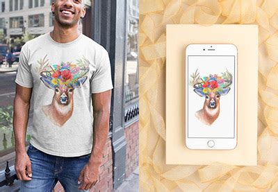 create  vector  shirt mockup template  adobe illustrator