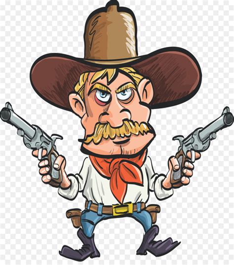 Cartoon Desenho Cowboy Png Transparente Grátis