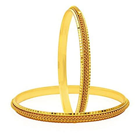Artistic gold bangles for women. Zeneme Traditional Gold Plated Designer Bangles Jewellery ...