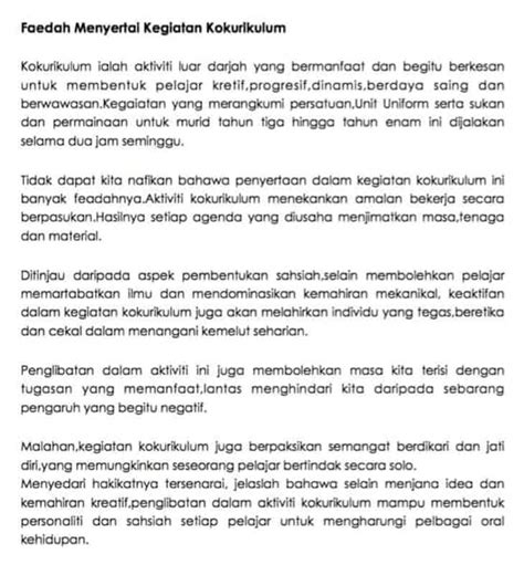 Contoh karangan kebaikan aktiviti riadah. Contoh Karangan UPSR Bahasa Melayu 2020 (Senarai Terbaik)