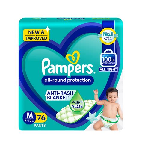 Buy Pampers All Round Protection Pants Medium Size Baby Diapers 7