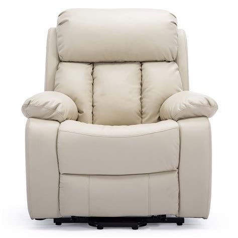Chester Dual Motor Riser Electric Leather Recliner Armchair Heated