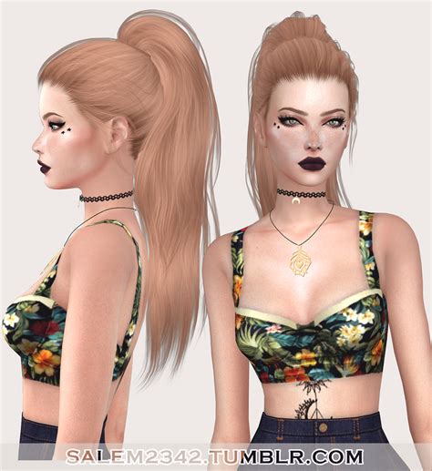 Aveira Sims 4 Newseas Hell On Heels Hair Retextured Sims 4 Hairs Vrogue