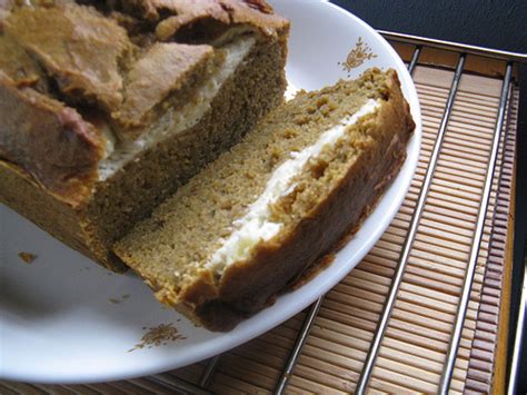 Cream Cheese Filled Pumpkin Bread Recipe