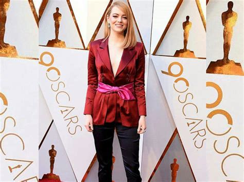 Oscars 2018 Red Carpet Picture Jennifer Lawrence Emma