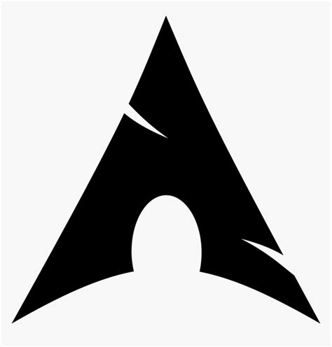 Hd限定 Black Arch Linux Logo がくめめ