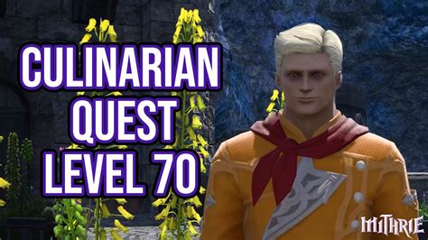Head on over to my ffxiv guide list for updates on guide changes and a full list of guides, including standard tradecraft leve guides.) FFXIV 4.58 1317 Culinarian Quest Level 70 - YouTube