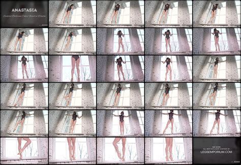 Anastasia Sculpted Ballerina Calves Flexed In Window 7 Legs Emporium