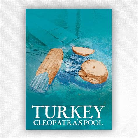 Turkey Cleopatras Pool Hieropolis — Heritage Posters