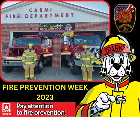 Carmi Fire Department Reminds Everyone Of Fire Prevention Week City