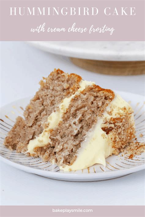 Moist pineapple banana bread takes a tropical twist on classic banana bread, using crushed pineapple and coconut. Hummingbird Cake with Cream Cheese Frosting - Bake Play Smile
