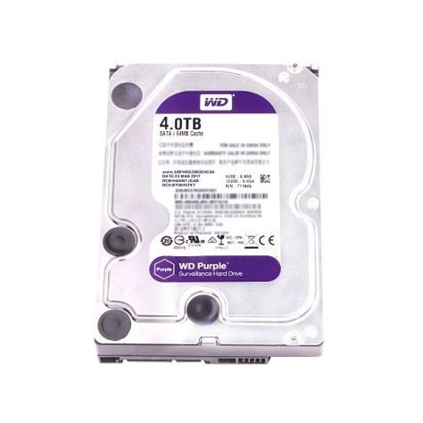 Wd Purple 4tb Surveillance Hard Disk Drive 5400rpm Sata 6gbs 35
