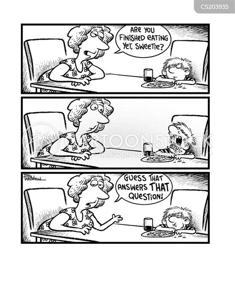 Eating Manners Cartoons And Comics Funny Pictures From Cartoonstock