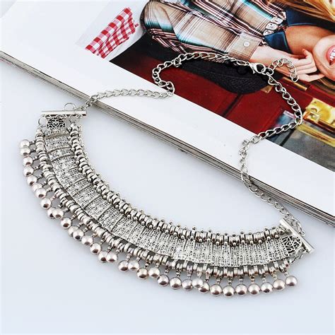 Lzhlq 2020 Fashion Brand Gypsy Collar Choker Necklace Pendants Vintage