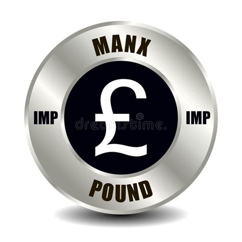 Manx Pound Imp Stock Vector Illustration Of Concept 211700122
