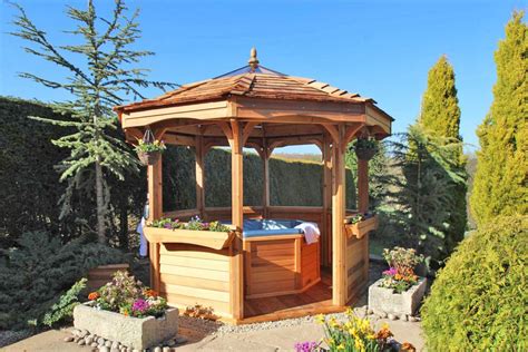 Hot Tub And Garden Gazebos And Swim Spa Gazebos Gazebo Garden Gazebo