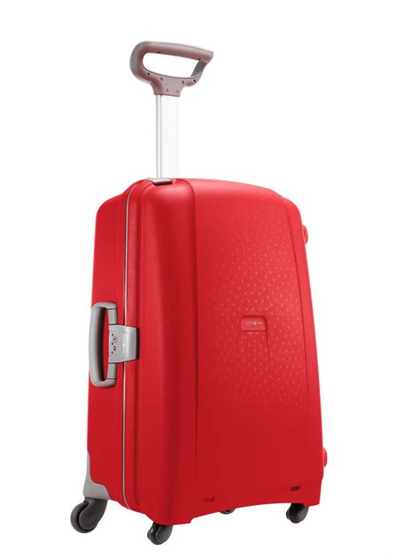 Samsonite Aeris Red 4 Wheel Hard Medium Suitcase In Red For Men Lyst